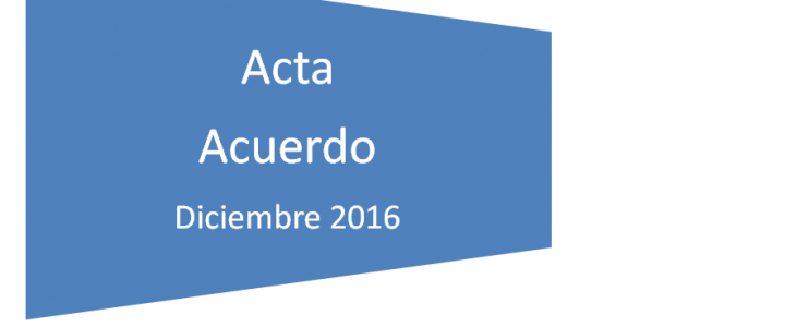 ACTA ACUERDO – Expte. 1 – 2015 – 1.711.372/16 ACTA ACUERDO – Expte. 1 – 2015 – 1.711.372/16