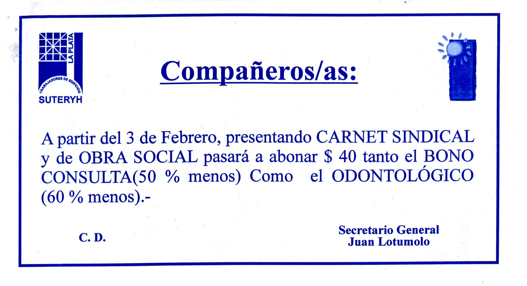 VOLANTE DESCUENTO